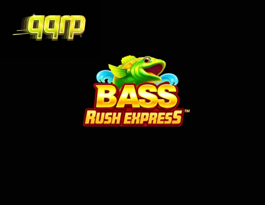 Tampilan antarmuka slot Bass Rush Express dengan latar belakang danau yang tenang