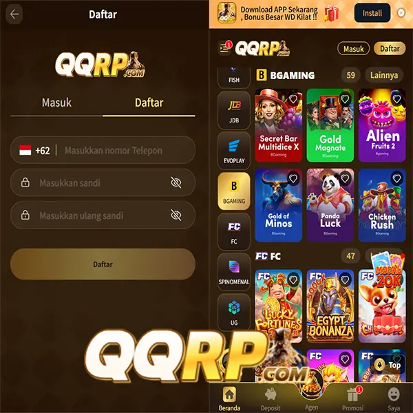qqrp Daftar Sekarang - Unduh APK